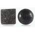 Lot de 2 Boutons de Granit Noir
