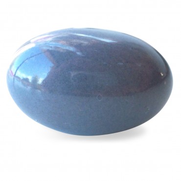 Plain Grey Eggshape Knob