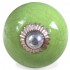 Green Crackle Glaze Knob