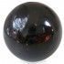 Plain Black Ball Knob