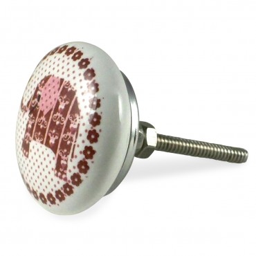 Bouton de Meuble Elephant