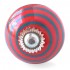 Red and Aqua Stripe Knob
