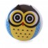 Bouton de Meuble Hibou Jaune