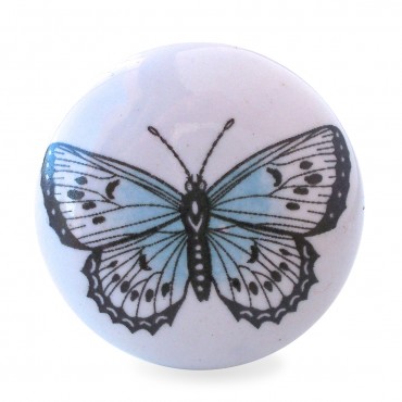 Bouton de Meuble Papillon