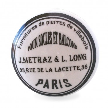 Socles et Balcons Knob