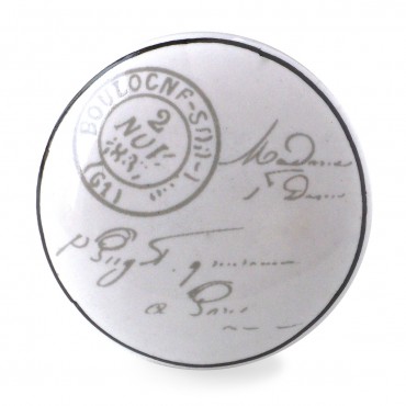 Boulogne Stamp Knob