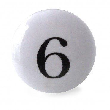 Number Six Knob