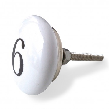 Number Six Knob