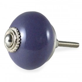 Bouton de Meuble Uni Violet