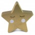 Bouton de Meuble Etoile Or