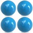 Set of 4 Plain Blue Ball Knob