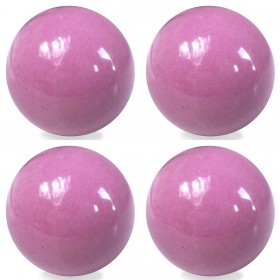Set of 4 Plain Purple Ball Knobs