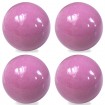 Set of 4 Plain Purple Ball Knobs