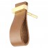 Faux Leather Camel Knob