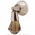 Taupe Glass Drop Knob