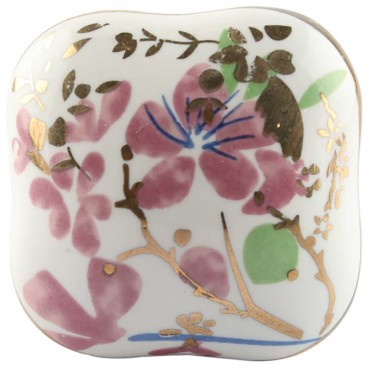 Pink Gold Art Deco Knob