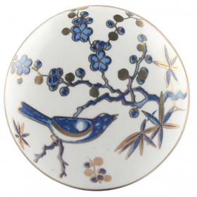 Bouton de Meuble oiseau Bleu