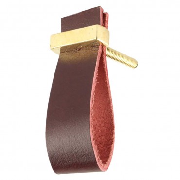 Faux Leather Cherry Knob