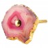 Bouton de Meuble Agate Rose