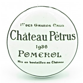 Chateau Petrus White Porcelain Knob