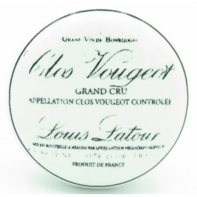 Clos Vougeot White Porcelain Knob