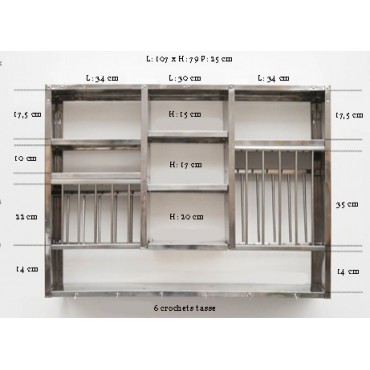 Egouttoir Maxi Inox