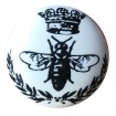 Bouton de Meuble Abeille et Couronne