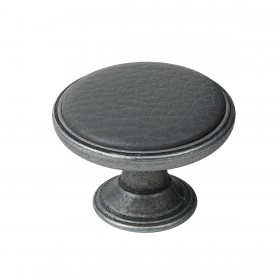 Brown Leather Knob 2