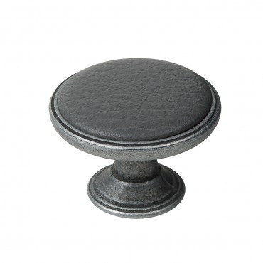 Bouton Cuir Marron 2