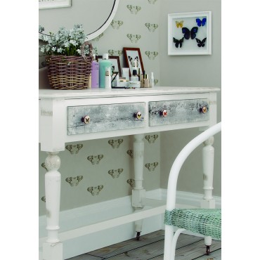 Orange Butterfly Knob