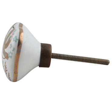 bouton de meuble oiseau doré - boutonsdemeubles.com