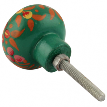 Bouton de Meuble Fleur Tibétain Multicolore boutonsdemeubles.com