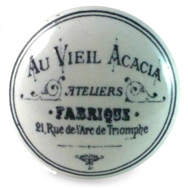 Bouton de Meuble Au Vieil Acacia