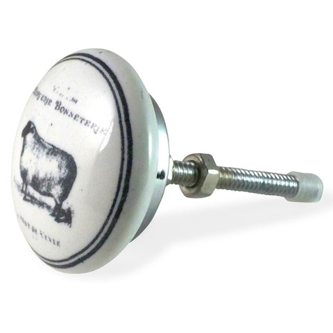 Bouton de Meuble Mouton