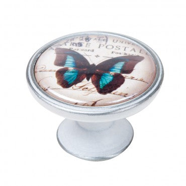 Bouton Papillon Carte Postale