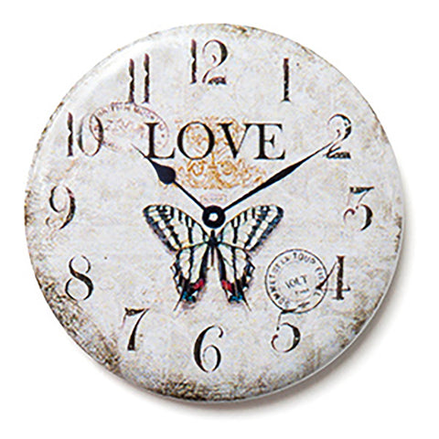 Bouton Papillon Love