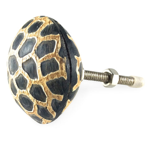 Bouton de Meuble Corne Girafe