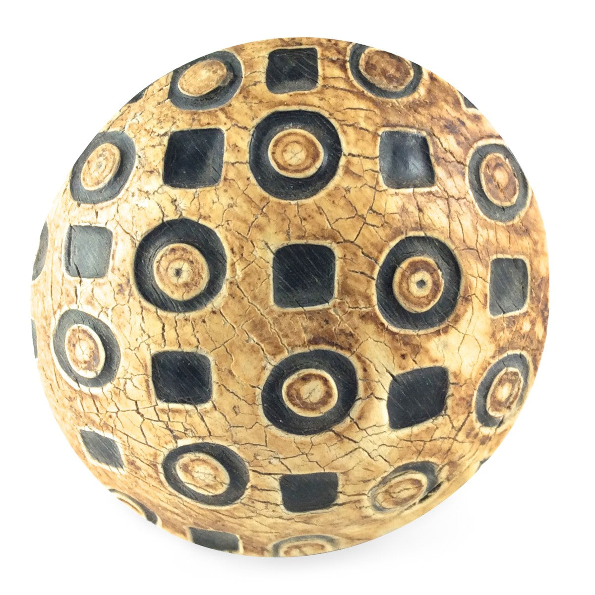 Bouton de Meuble Corne Masaï