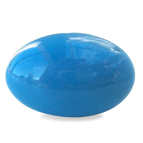 Bouton de Meuble Uni Olive Bleu Clair